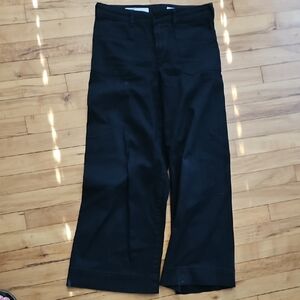 Pilcro Cropped Black Pants